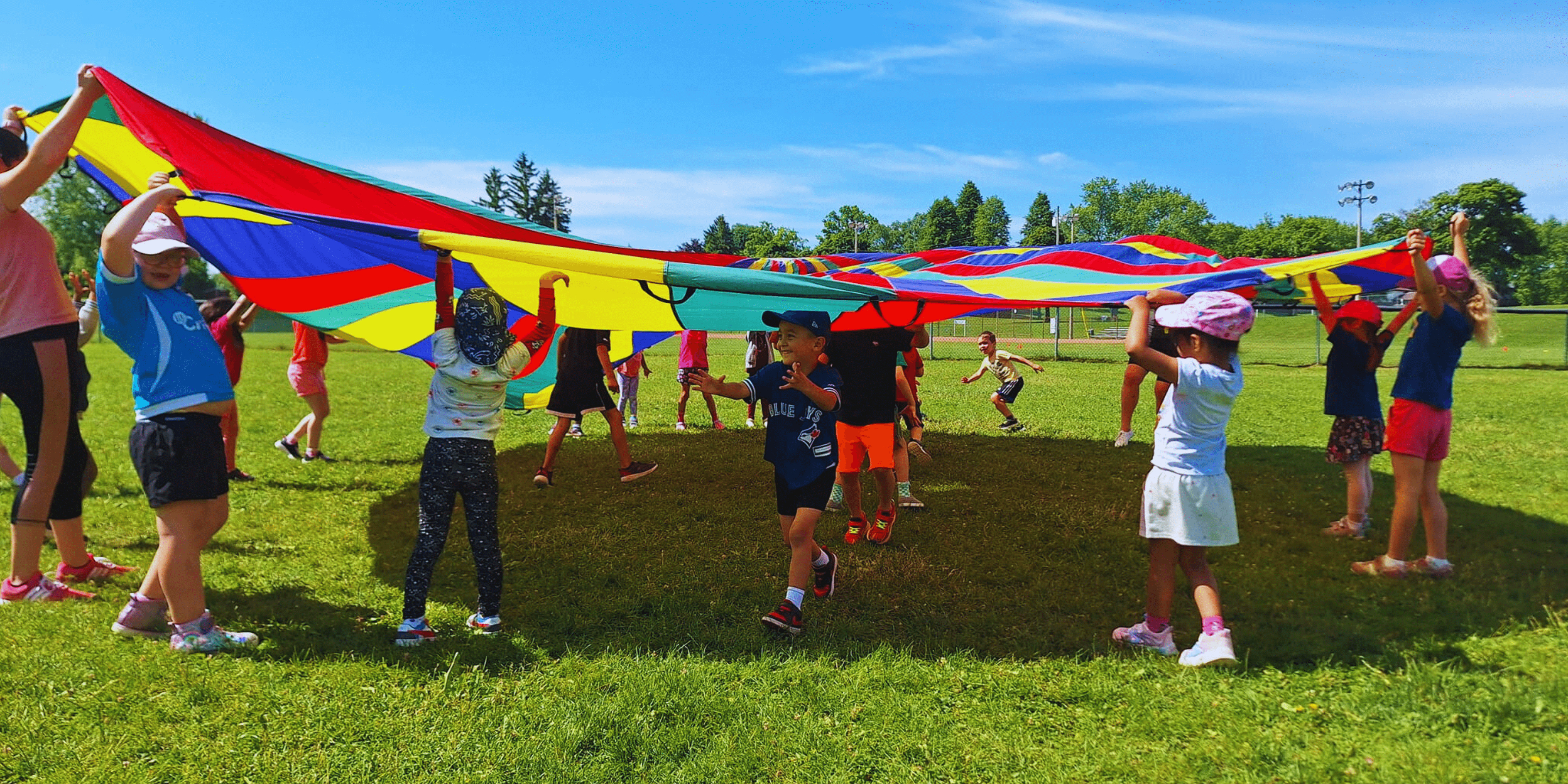 kids playing outside